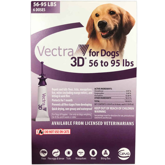 Vectra 3D 56-95 lbs 6 Pk